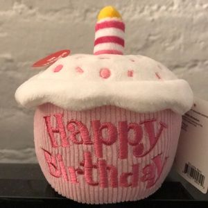 Cute Birthday Cake Stuffed Toy that Sings